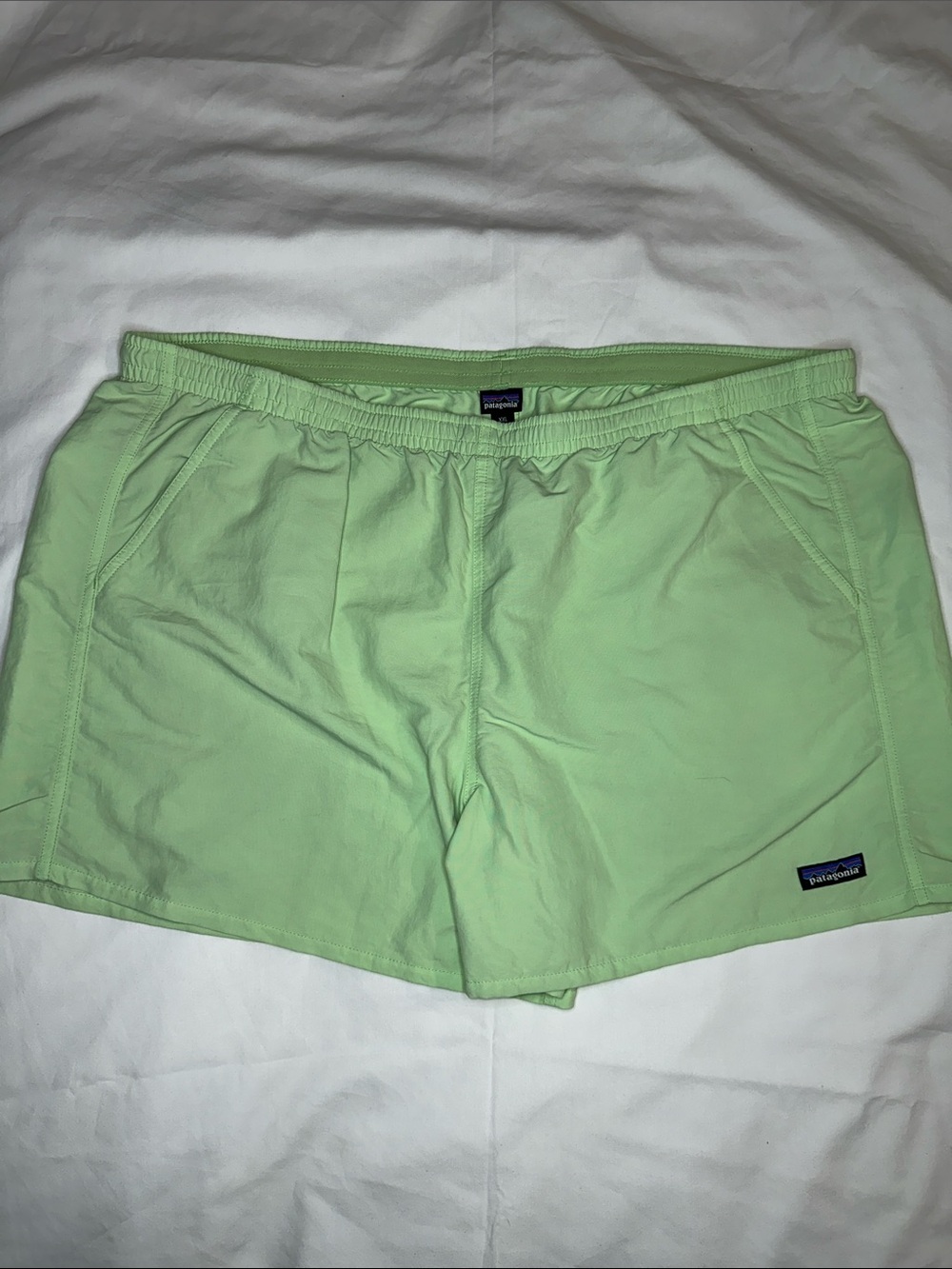 Patagonia Men's Pastel Green Hybrid Shorts - XXL
